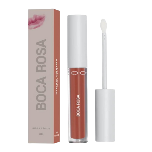Boca Rosa Hidralábios – Translucent Beige / Hidralábios Boca Rosa – Bege