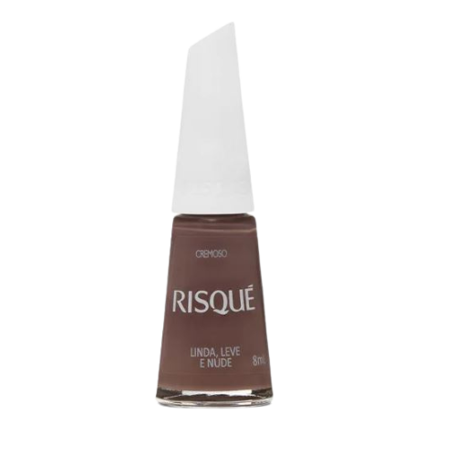 Risqué Nail Polish – “Beautiful, Light & Nude” / Esmalte Risqué – “Linda, Leve e Nude” 8ml