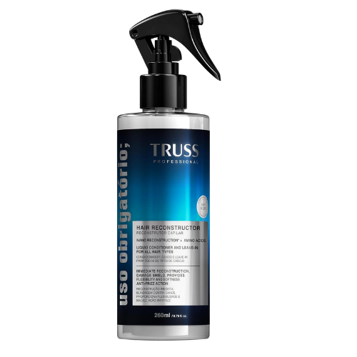 Truss Hair Reconstructor Spray – “Uso Obrigatório” / Reconstrutor Capilar Truss – “Uso Obrigatório” Spray 260ml