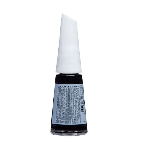 Risqué Black Cream Nail Polish – “I Am All This Glamour” / Esmalte Risqué Preto Cremoso – “Eu Sou Esse Glamour Todo” 8ml